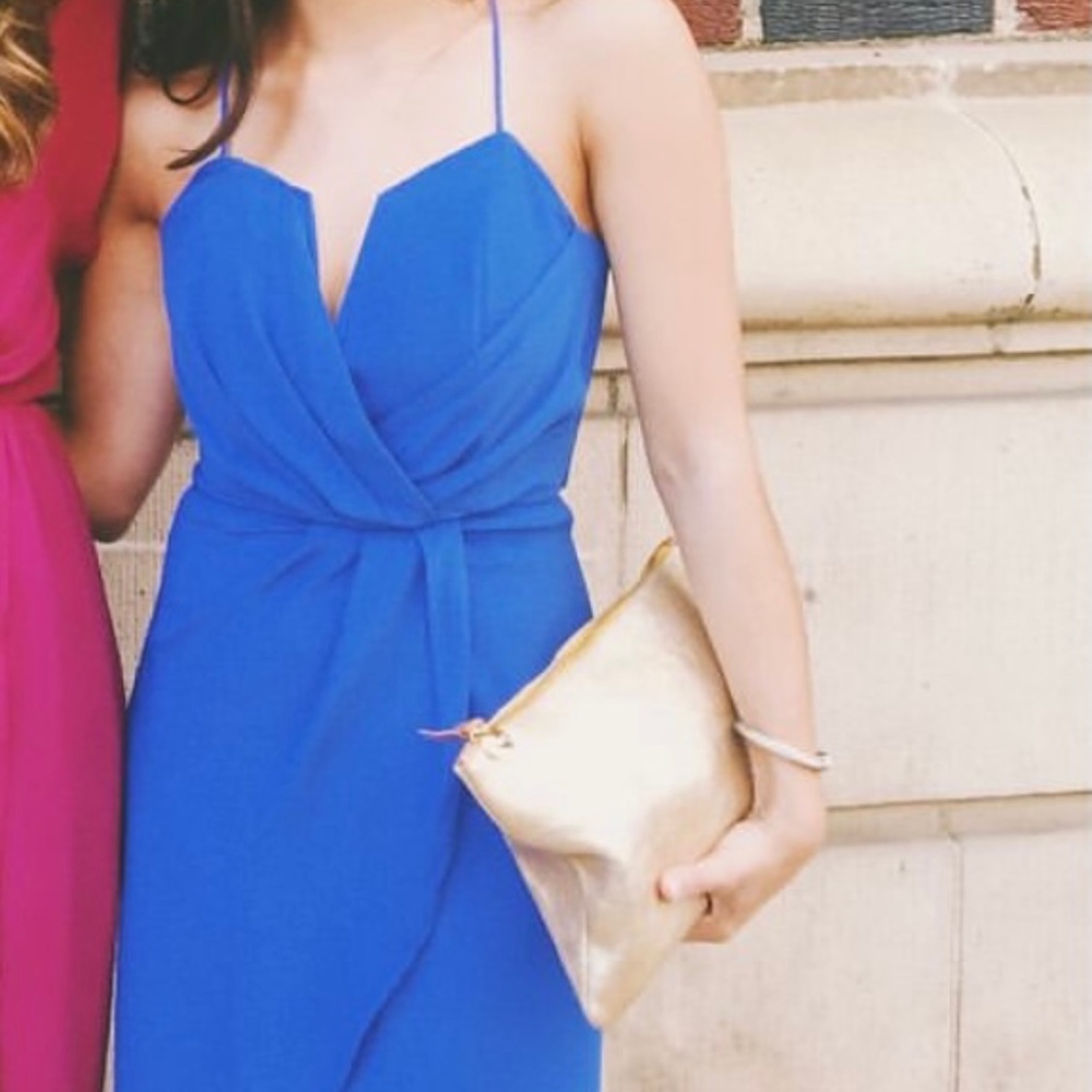 Elliatt Ultramarine Cocktail Midi Dress